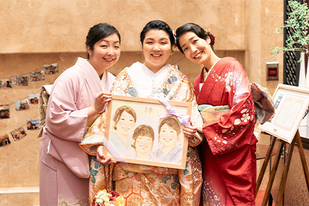 「私たちも嬉しくなりました。」 はち