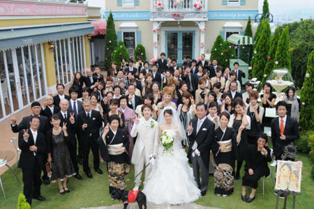 「とてもいい結婚式になりました」