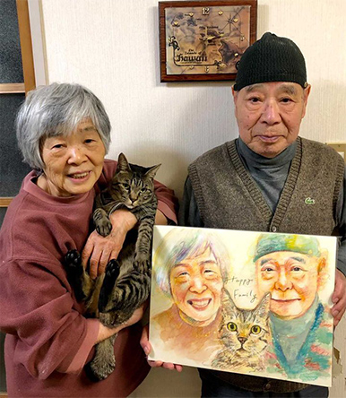 「大事に飾るわ♡」 さかもとさやか