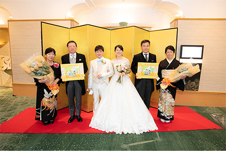 「両実家のリビングにばっちり飾ってあります」 anco