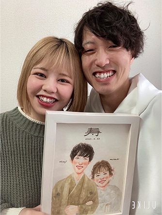 「柔和で幸せそうなその二人にうっとりしました。」 miu