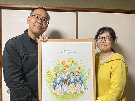 「涙が止まりませんでした。」 彩 haconiwa