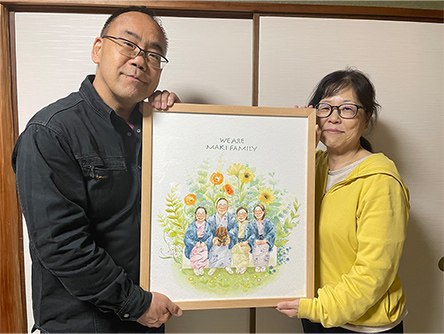「涙が止まりませんでした。」 彩 haconiwa