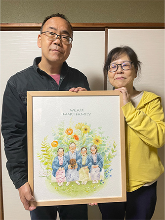 「涙が止まりませんでした。」 彩 haconiwa