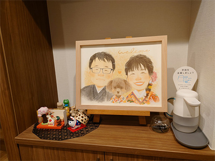 「大変喜んでおります。」 なぎさ