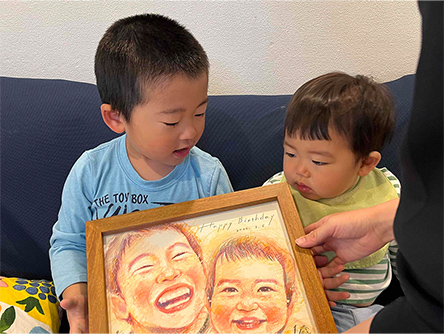 「さやかさんのあったかい絵、めちゃくちゃ好きです。」 さかもとさやか