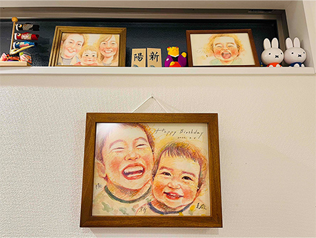 「さやかさんのあったかい絵、めちゃくちゃ好きです。」 さかもとさやか