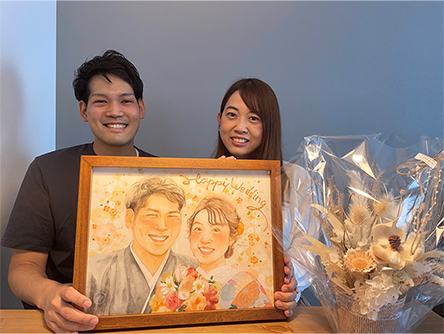 「2人でわあ！！！と驚き喜びました。」 彩