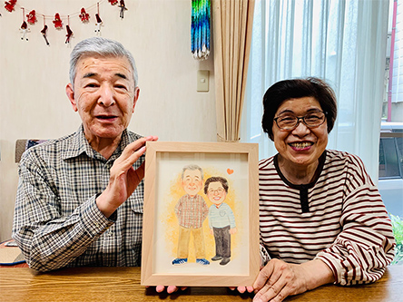 「「嬉しいやら、照れ臭いやら」」 なぎさ
