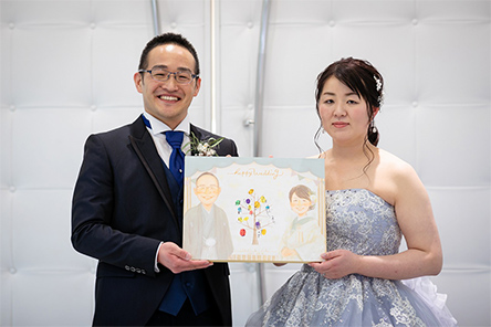 「似顔絵を見るたびに元気をもらっています」 まあこ