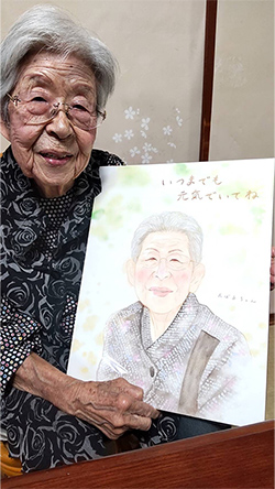 「嬉しそうな声で電話がきました!」 はち