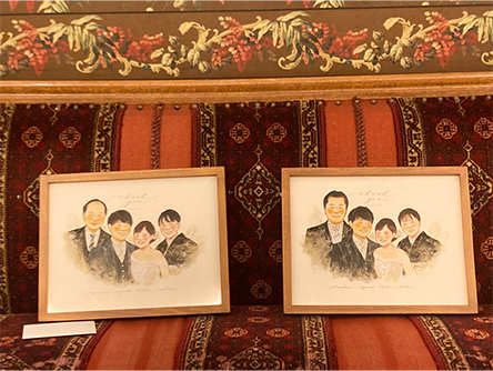 「似顔絵を家族で何度も見てほっこりしています」 ebisu