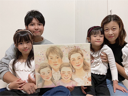 「大切な宝物が増えました。」 彩