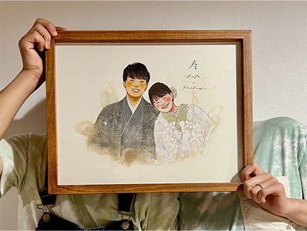 「とっても素敵で夫婦2人で笑顔になりました！」 ebisu