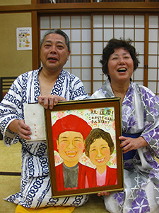 「絵の方が男前や」 なっつ