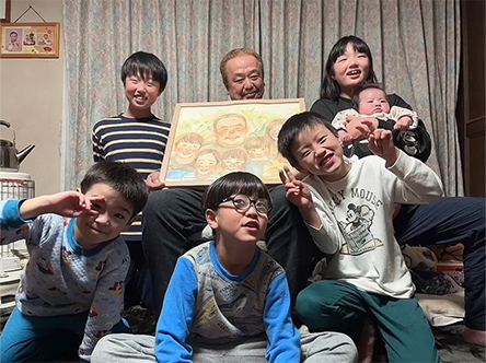「照れくさそうでしたが大変喜んでいました！！！」 彩