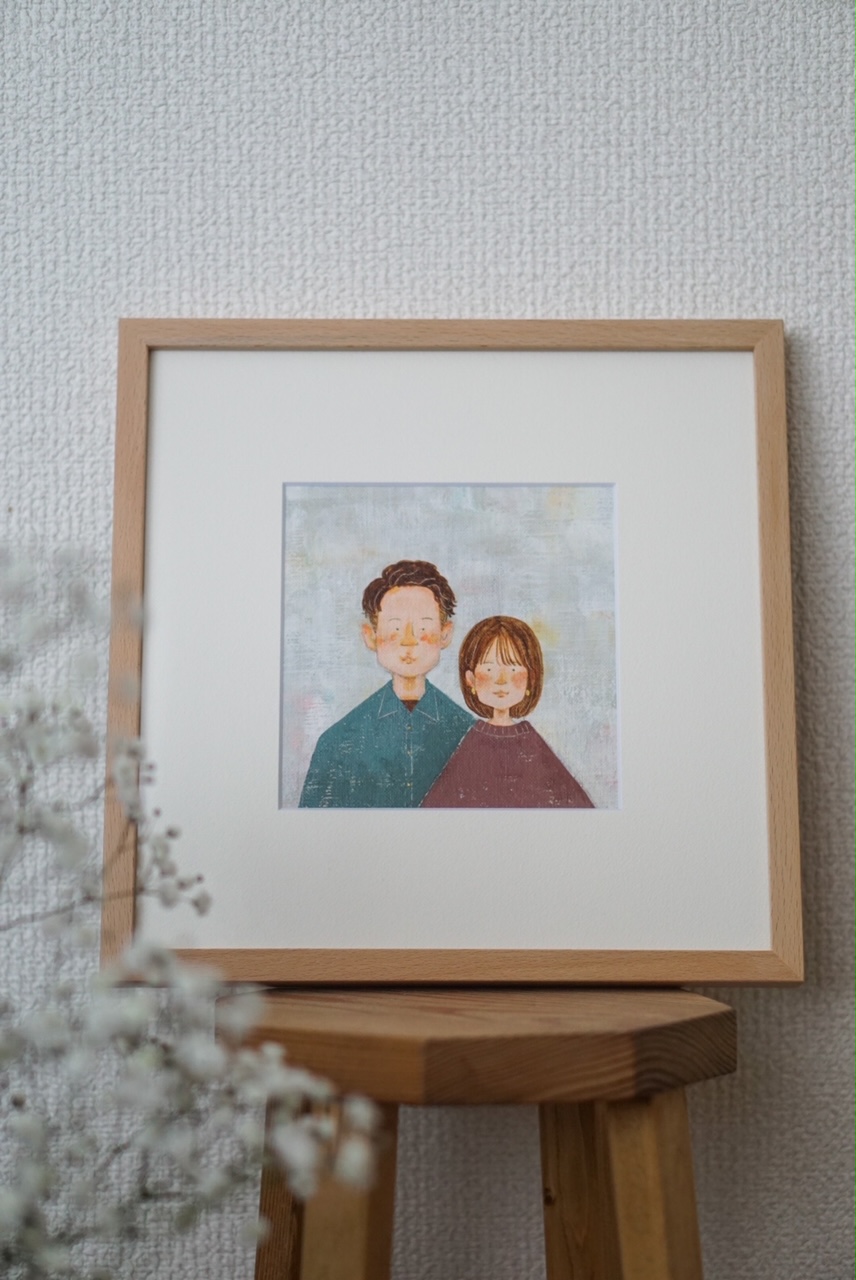 「描いていただけて本当によかったです！」 まあこ