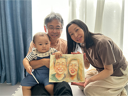 「どうしたらこんな素敵な絵が描けるんだろうね」 さかもとさやか