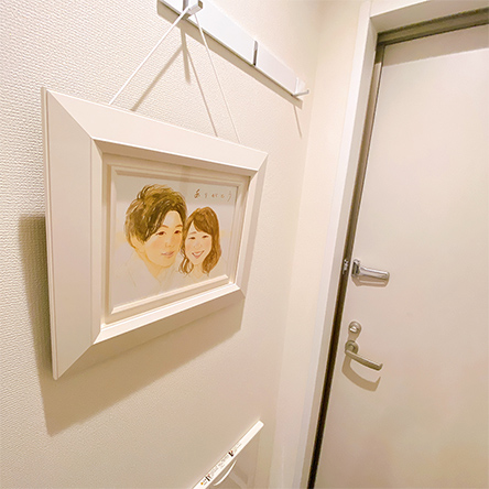 「絵を見てほっこりさせてもらってます。」 はち