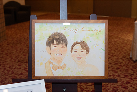 「結婚式の雰囲気にもピッタリだったと思います♪」 はち