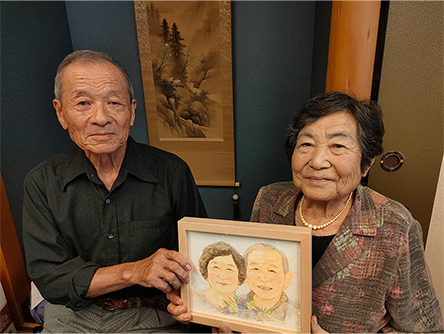 「お祝いの会が笑顔あふれるものとなりました」 はち