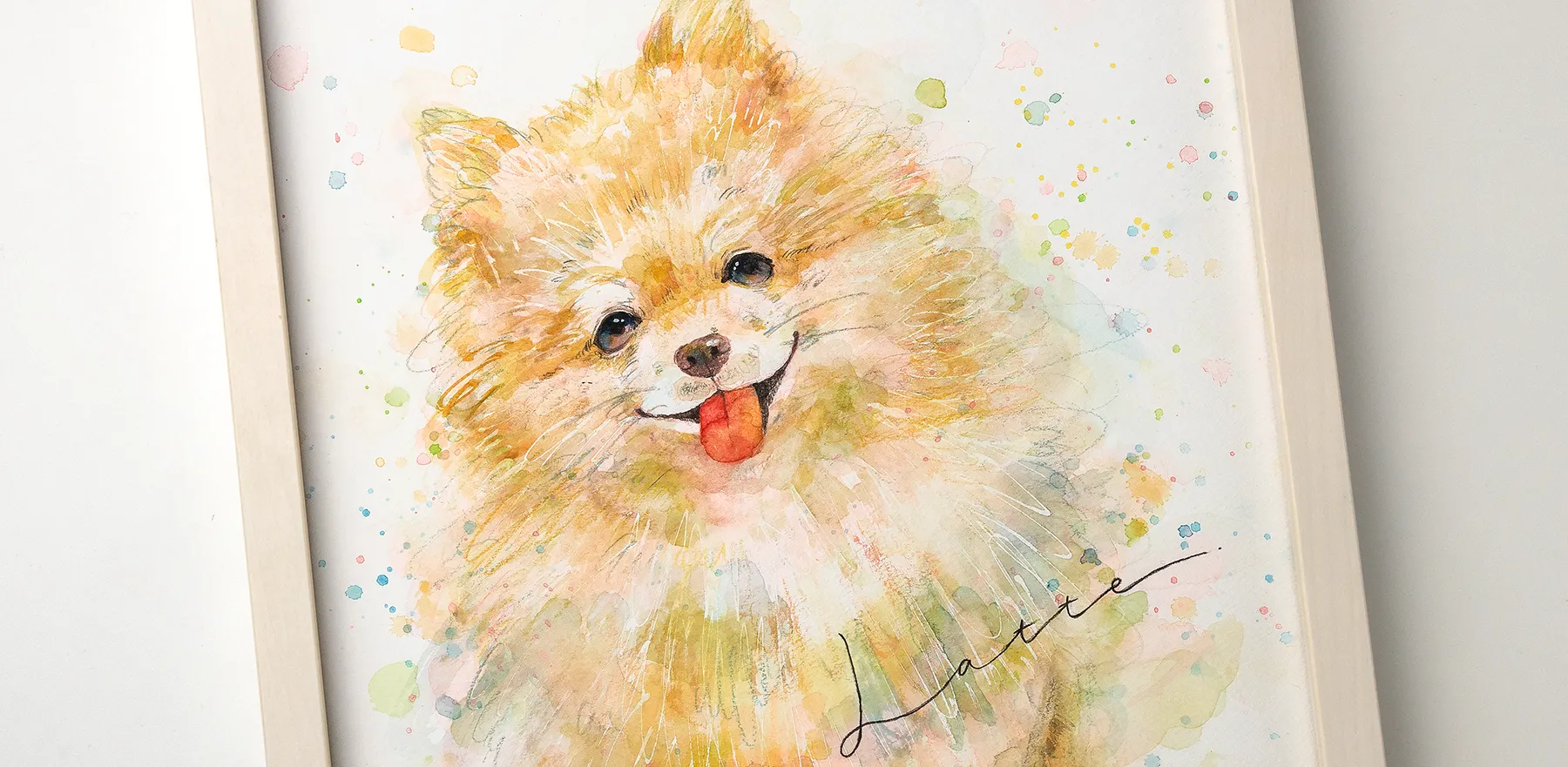 ペットの似顔絵